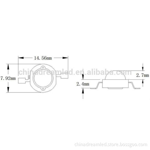 3 years warranty Epistar 33mil 1w 120 lumen high power led